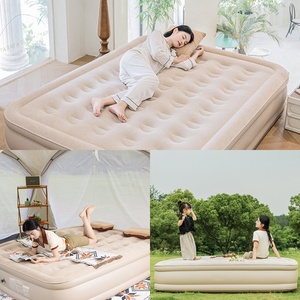 Colchón Inflable Portátil para Exteriores, para Acampar y Usar en la Sala de Estar, Ligero, Plegable y con Diseño Moderno - Product Image 6