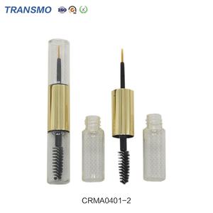 หลอดมาสคาร่าแบบสองหัว หลอดมาสคาร่าเปล่าสำหรับเขียนคิ้ว ขนาด 8 มล. หลอดมาสคาร่าพลาสติก หลอดมาสคาร่าเปล่า - Product Image 3