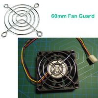 Protection de ventilateur en fer de 60 mm, très vendue, pour la protection des doigts, la protection contre la poussière et la dissipation de la chaleur