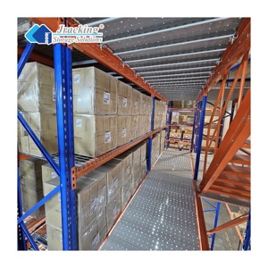 Estanterías de Almacenamiento Verticales de Acero Estándar Europeo Jracking, Sistema de Estanterías de Paletización Selectiva de Alta Resistencia - Product Image 2