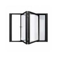 Ventana Plegable Horizontal de Aluminio con Rotura de Puente Térmico AOSTTER Premium, Doble Vidrio, Tamaño Personalizado para Cocina WF180