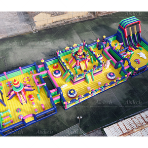 Château gonflable commercial sur mesure, parc d'attractions, monde amusant gonflable pour enfants, jeux en intérieur dans les centres commerciaux - Product Image 2