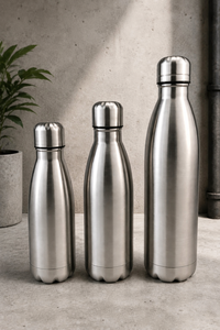 <span class=keywords><strong>Bouteille</strong></span> d'eau en acier inoxydable, gourde sportive, thermos isolé à double paroi, anti-fuite, pour voyage, extérieur, salle de sport, logo personnalisé, 500 ml - Product Image 5