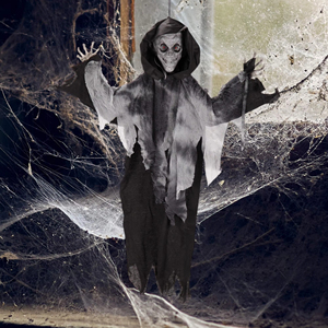 AROMA <span class=keywords><strong>D</strong></span>écoration <span class=keywords><strong>d</strong></span>'Halloween <span class=keywords><strong>vampire</strong></span> effrayant lumineuse de 36 pouces avec yeux clignotants pour maisons hantées, porches de jardin et expositions <span class=keywords><strong>d</strong></span>'Halloween - Product Image 1