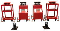 Équipement de simulation de vibrations routières pour châssis de voiture automatique, machine de test de sonorité du châssis automobile, machine de test de secousses