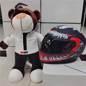 Populaire en gros personnalisé chat petit <span class=keywords><strong>chien</strong></span> Mini édition poupée moto ours drôle petit <span class=keywords><strong>casque</strong></span> <span class=keywords><strong>pour</strong></span> animaux de compagnie - Product Image 2