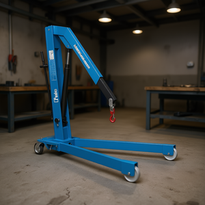 Chariot pliant hydraulique Ttake, capacité 1000 kg, utilisation en atelier - Product Image 3