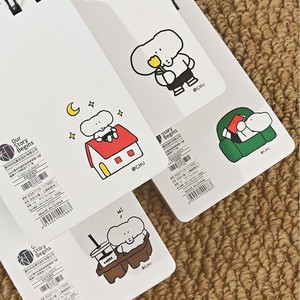 Carnet de notes personnalisé A7 à spirale, mignon et kawaii, pour filles, 90 feuilles, journal intime, carnet de poche scolaire portable - Product Image 4