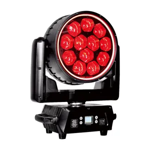 O-37 Outdoor 12X40w Rgbw 4in1 Pixel Control Zoom Led Wash Moving Head Stage Lights