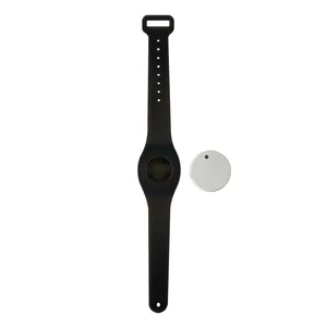 Lansitec i5 Wearable ble 5,0 iBeacon pulsera IP67 grado impermeable núcleo y carcasa de gel de silicona pulsera inteligente