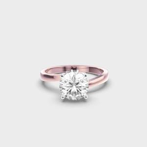 Luxury Custom 925 Silver Zircon Oval Cut <b>Engagement</b> <b>Ring</b> <b>Unique</b> Design IGI Certified Rhodium Plated Prong Setting Fine Jewelry - Product Image 3