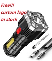 Torche la plus puissante rechargeable haute lumens d'urgence haute puissance Xhp360 Linternas Alta Potencia Zoom 10000 lumens lampe de poche LED