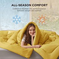 Couette King Size Hypoallergénique et Écologique, Douceur Nuageuse et Chaleur Toutes Saisons, Indispensable pour l'Hôtellerie