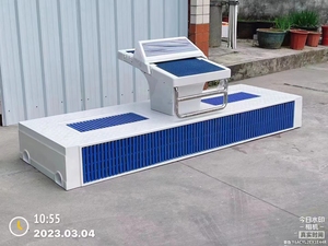 Dành cho người lớn bền sợi thủy tinh cao hồ bơi nền tảng 300mm trên mực nước với nhựa sạch hơn và bắt đầu từ khối - Product Image 5