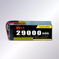 Baterai Lithium Solid-State Isi Ulang Red Power 330 Series 29000mAh 6S 21.9V dengan Tingkat Pengosongan 10C Tersedia untuk UAV