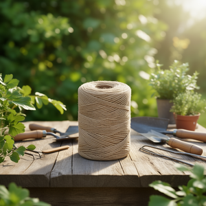 Spago di juta 5mm 100ft ecologico e resistente per giardinaggio e decorazioni per la casa - Product Image 2