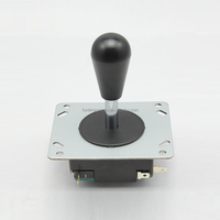 Joystick d'arcade multicolore rose de haute qualité Zippyy pour Machine de grue Balltop Long arbre forme ovale qualité HS poupée Machine