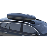 Personnalisé double face 580L ABS PC ASA Sports Style SUV Boîtes de rangement pour bagages à monter sur le toit Coffre de toit universel pour voiture de voyage