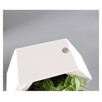 Pot Tanaman Dinding untuk Tanaman Dalam Ruangan DIY Pot Tanaman Dinding Vertikal Pot Bunga Heksagonal Ringan Pot Gantung Tanaman Dekoratif