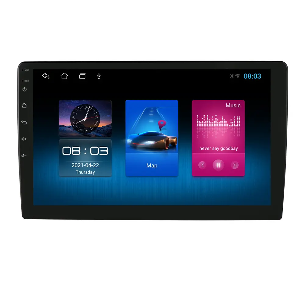 9 inch touch screen 2 din android usb adapter car radio For Great Wall C30 with MUSIC AUX support Digital TV Rear camera
