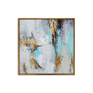 사용자 정의 도매 거실 장식 수제 추상 예술 작품 벽 예술 사진 호텔 손으로 그린 캔버스 유화 - Product Image 1