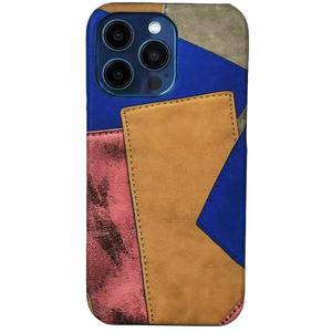 Funda de teléfono móvil de cuero de PU de alta calidad de moda callejera para iPhone 12 13 14 15 16 Series - Product Image 1