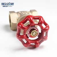 Vanne à boisseau en bronze sans plomb forgé BMAG Chine Fabrication C83600 C84400 C89833 C87850 200WOG