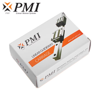 Rails de guidage linéaires latéraux pour convoyeur, charge super lourde, origine Taïwan PMI, 25 mm, avec blocs de roulement MSA25E/MSA25LE/MSA25S/MSA25LS en alliage PLC