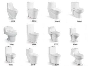 Phong cách Mỹ một mảnh WC nhà vệ sinh giá rẻ Nhà máy cung cấp tại Trung Quốc bán buôn cho doanh số bán hàng - Product Image 5