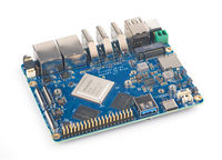 Carte mère NanoPC-T6 Plus SBC utilisant Rockchip RK3588 avec LPDDR5, capacité améliorée jusqu'à 32 Go, interfaces MIPI DSI/CSI, deux ports 2.5GbE