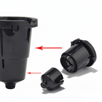 Support de filtre de rechange en PP sans BPA avec aiguille de sortie compatible avec les cafetières Keurig KF-008, pièce pour machine à café à portion individuelle