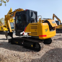 Excavatrice sur chenilles d'occasion SANY 95C 9T avec moteur et système hydraulique fiables, idéale pour les travaux de construction, de terrassement et de démolition