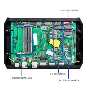 Nuevo Mini PC 11th Intel Core I9 11900H AMD Ry Zen 9 5900HX Nuc Dual DDR4 NVMe SSD WiFi6 3x4K Pantalla Gaming Computadora de escritorio HTPC - Product Image 4