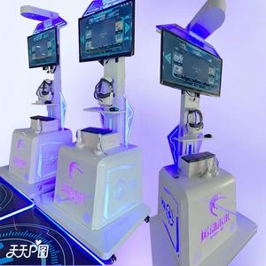 Simulador de Juegos de Realidad Virtual Arcade 9D, Máquina de Metal, Aluminio y Fibra de Vidrio, para Interiores, Hogar, Guardería, Escuela, Deportes VR - Product Image 6
