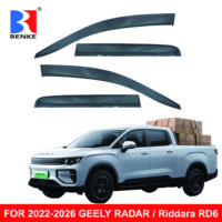 Déflecteurs de Vitres de Voiture Pare-Pluie Pare-Soleil pour GEELY RADAR RD6 RIDDARA 2024 ACCESSOIRES