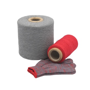 Fil à tricoter Ne 3/1-Ne 21s/1 Open End, 35% coton recyclé, 65% polyester TC, uniformité, coton du Vietnam, fil simple pour le tricotage - Product Image 1