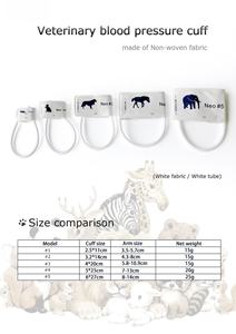 Monitor de Presión Arterial Veterinaria FORTUNE, Brazalete de Tela No Tejida, Consumibles, Certificado CE, Operación Manual, 5 Tamaños para Caballos - Product Image 6