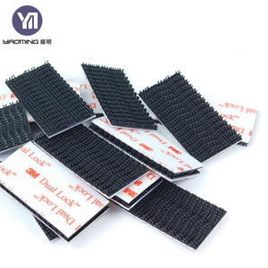 хорошее качество двусторонняя гриб ткань нейлон круглый квадратный <span class=keywords><strong>3</strong></span> м двойной замок крюк и петля клейкие ленты для Вышивание - Product Image 4