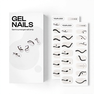 เล็บเจลปลอมแบบกดติด คุณภาพระดับซาลอนแท้ 100% จากเกาหลี ปลอดสารพิษ 32 ชิ้น สำหรับทำเล็บมือ ขายส่ง แบรนด์ UUUUU ได้รับการรับรอง - Product Image 1