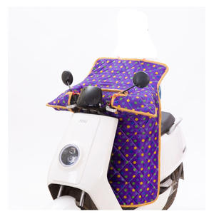 Housse de pare-brise pour véhicule électrique, imperméable, doublée de polaire, épaisse, pour moto et vélo électrique, utilisation automne-hiver - Product Image 2