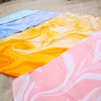 Wholesale Beach Towels Microfiber Beach Towel Sand Free Custom Logo Super Absorbent Quick-Dry Extra Large for Holiday Travel