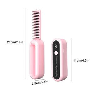 Nueva Plancha de Pelo Profesional 2 en 1 con 9 Niveles de Calor, Cerámica Iónica, Calentamiento Rápido, Iones Negativos, Pantalla LCD - Product Image 6