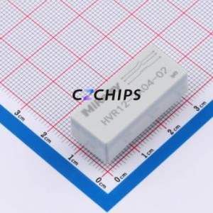 HVR12-2A04-02 Reed Relay Through hole Component (THT),30.9x13.4mm Relay 12V 2 Normally Open: 2A (DPST-Normally Open)::: 6 1kV-DC - Product Image 1