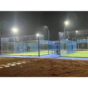 Professional Cover Roof Tennis Court Fence Padel Tennis Padel Fields Padel Court