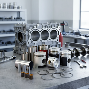 Piston en alliage d'aluminium LU Original Ej205 pour 6 cylindres avec performances optimales Garantie 1 an - Product Image 3