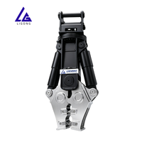 Concasseur hydraulique pour béton certifié ISO 9001, excavateur sous certification CE, force de concassage élevée, robuste et durable