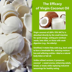 All'ingrosso prezzo all'ingrosso spremuto a freddo Extra vergine <span class=keywords><strong>olio</strong></span> <span class=keywords><strong>di</strong></span> <span class=keywords><strong>cocco</strong></span> naturale premio <span class=keywords><strong>biologico</strong></span> vergine <span class=keywords><strong>olio</strong></span> <span class=keywords><strong>di</strong></span> <span class=keywords><strong>cocco</strong></span> per pelle e capelli - Product Image 5