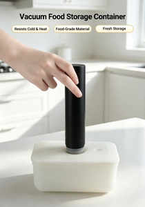 Refrigerator Vacuum Fresh Keeping Food Container, Reusable Airtight Vacuum Storage Box For Wet Dry Food - Product Image 2
