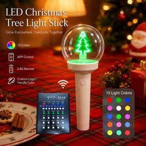 Barra Luminosa LED para Árbol de Navidad, Plástico, Personalizable con Logotipo, Color y Patrón, Estilo Romántico, Regalo Ideal para Celebraciones y Festivales - Product Image 2