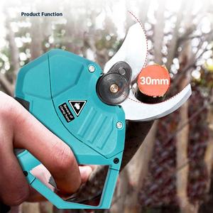 Forbici da Potatura Elettriche Portatili Ricaricabili con Batteria al Litio, Lama in Acciaio al Carbonio <span class=keywords><strong>per</strong></span> Destrorsi, Taglio di Sicurezza 25mm - Product Image 5